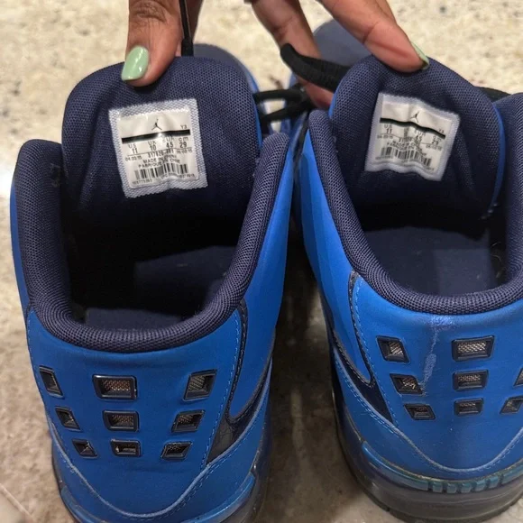 Nike Air Jordan Flight 23 Soar Shoes Blue White Men’s Size 11 Navy Retro Shoes - Picture 2 of 6